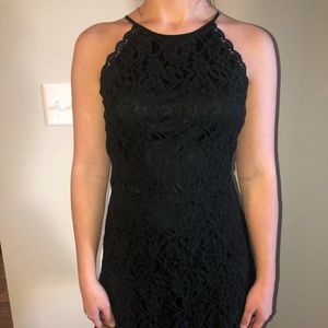 Altar’d State Black Lace Dress